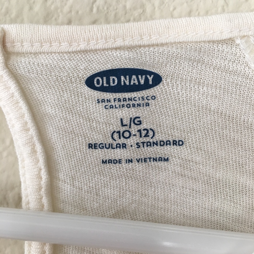 NWT Old Navy Shirt Lace Shoulders - Picture 3 of 3